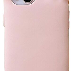 Funny Phone Case, Pink, Foot with Jewels, iPhone 14